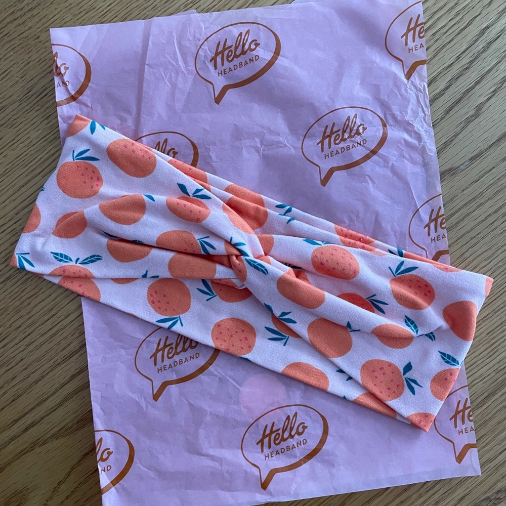“Oranges” Hello Headband Twist Band
